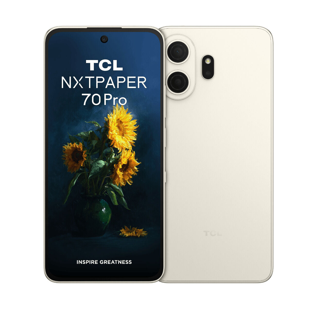 Smartphone TCL 70 PRO NXTPAPER 8+256GB 5G NEBULA GOLD T807D1-2BLCA112 6,9" Octa Core Mediatek Dimensity 7300 8 GB RAM 256 GB Our