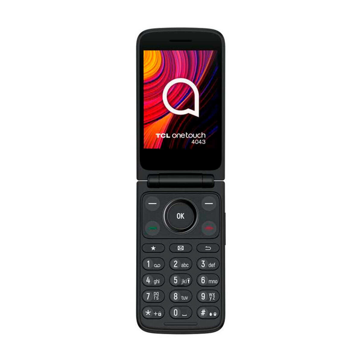 Telefone Telemóvel TCL 4043D 3,2" 48 MB 128 MB Cinzento