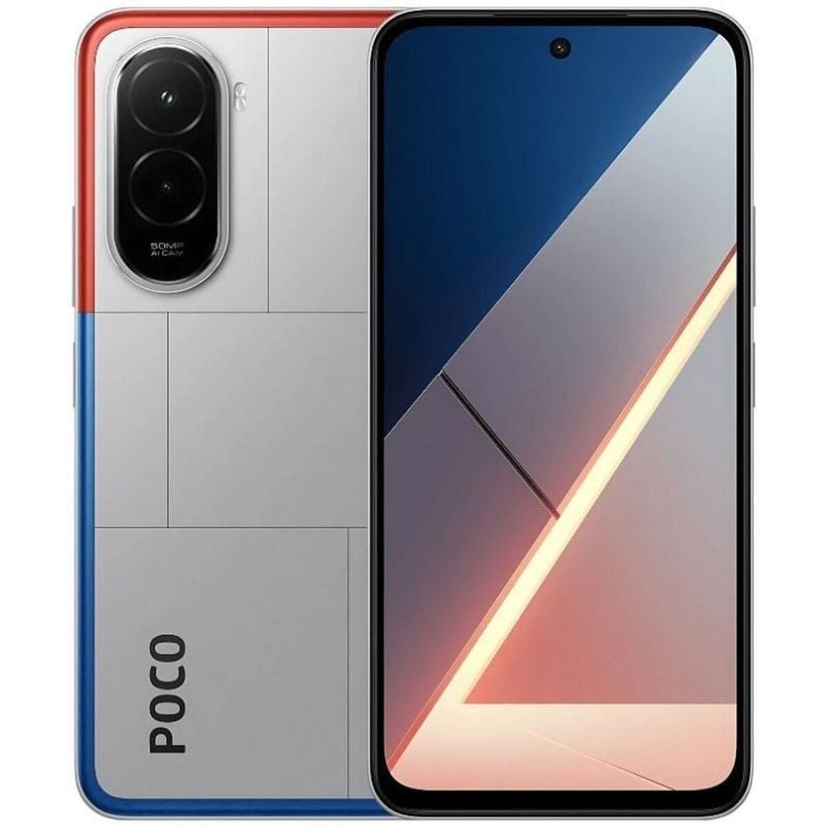 Smartphone Xiaomi POCO M7 6,9" Octa Core QUALCOMM SNAPDRAGON 685 6 GB RAM 128 GB Prateado