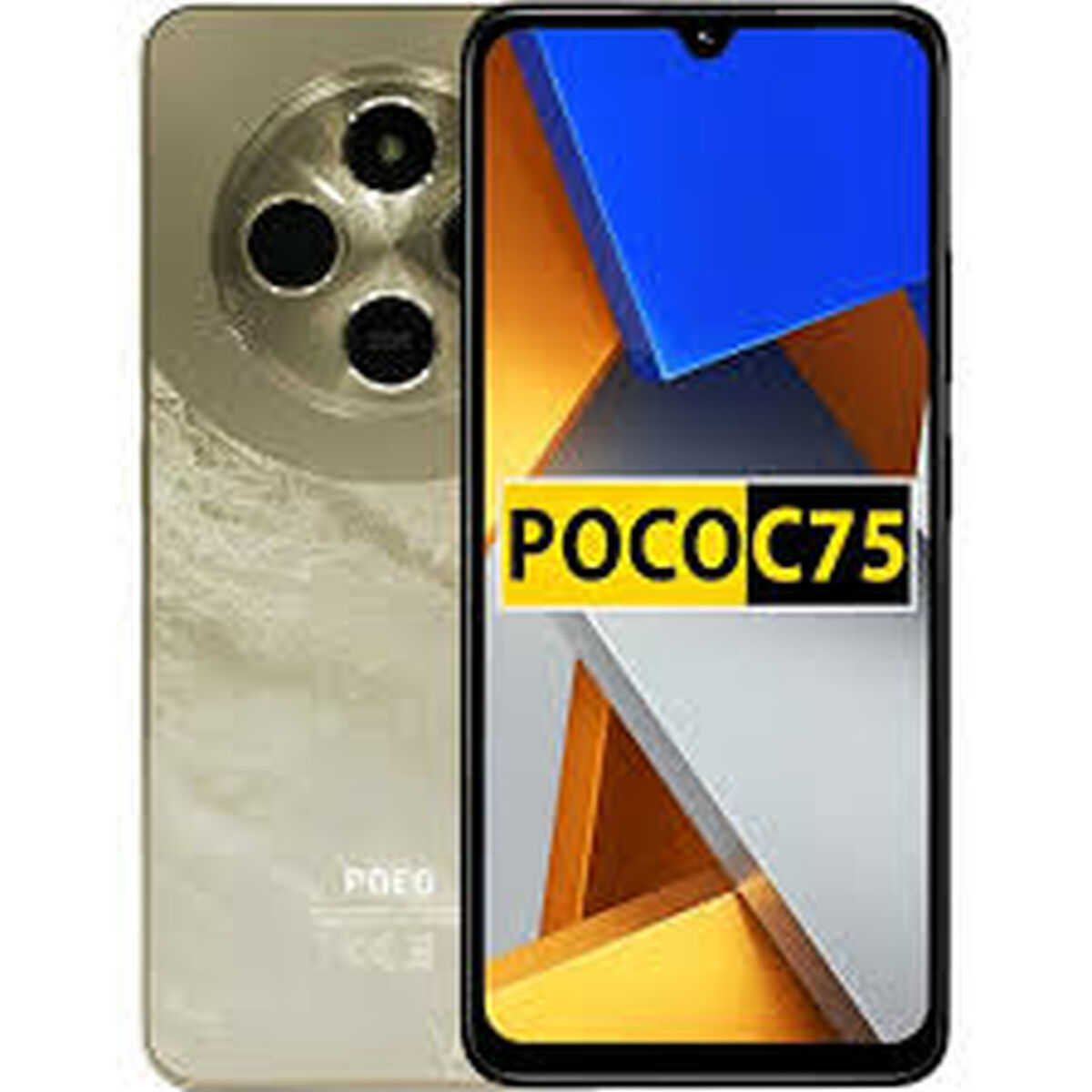 Smartphone Poco C75 Dourado