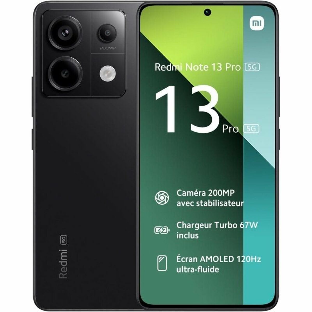 Smartphone Xiaomi Redmi Note 13 Pro NFC 6,67" Octa Core 8 GB RAM 256 GB Preto