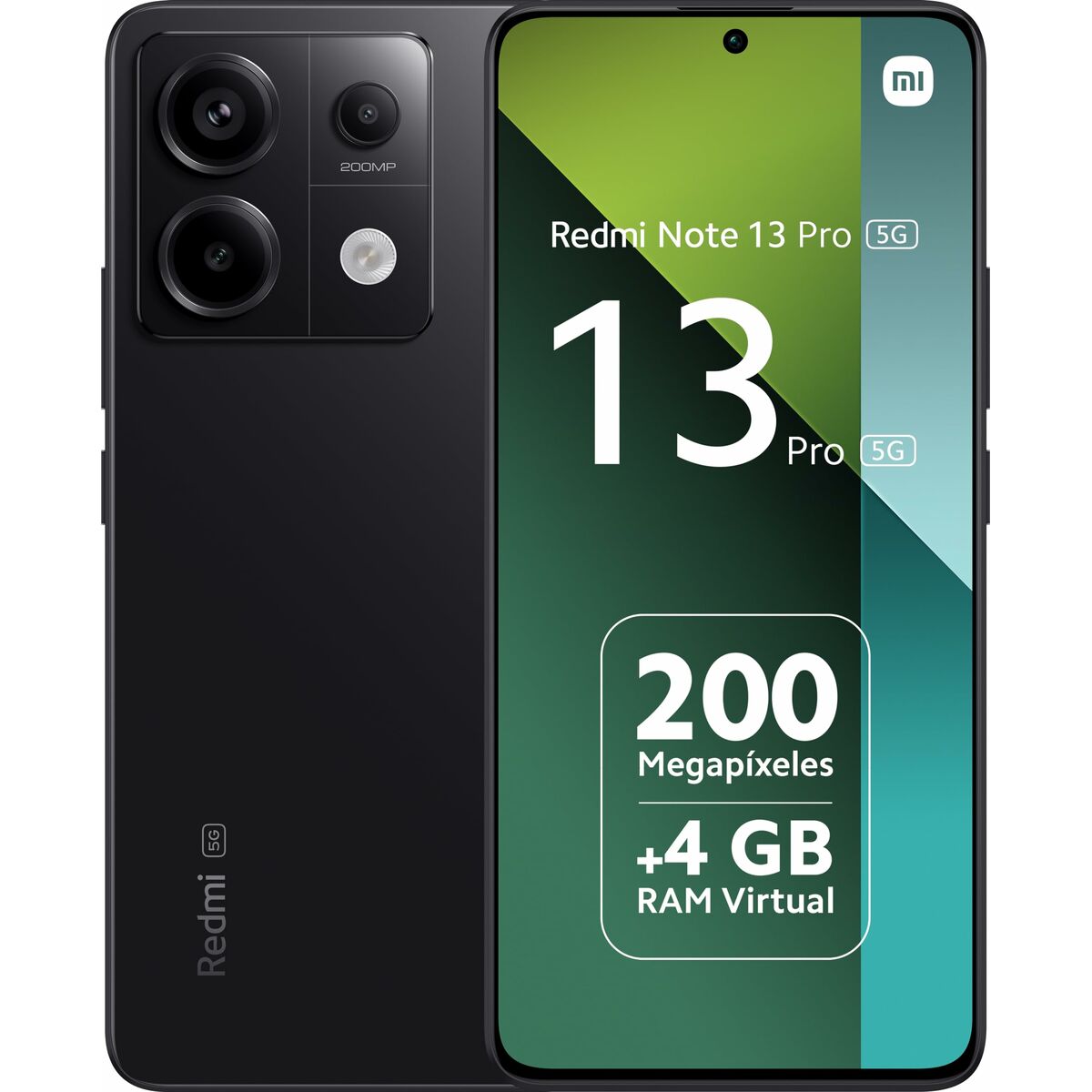Smartphone Xiaomi REDMI NOTE 13 PRO 5G 6,67" 8 GB RAM 256 GB Preto