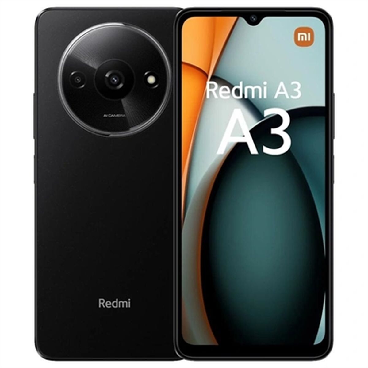 Smartphone Xiaomi Redmi A3 6,71" Octa Core Mediatek Helio G36 3 GB RAM 64 GB Preto