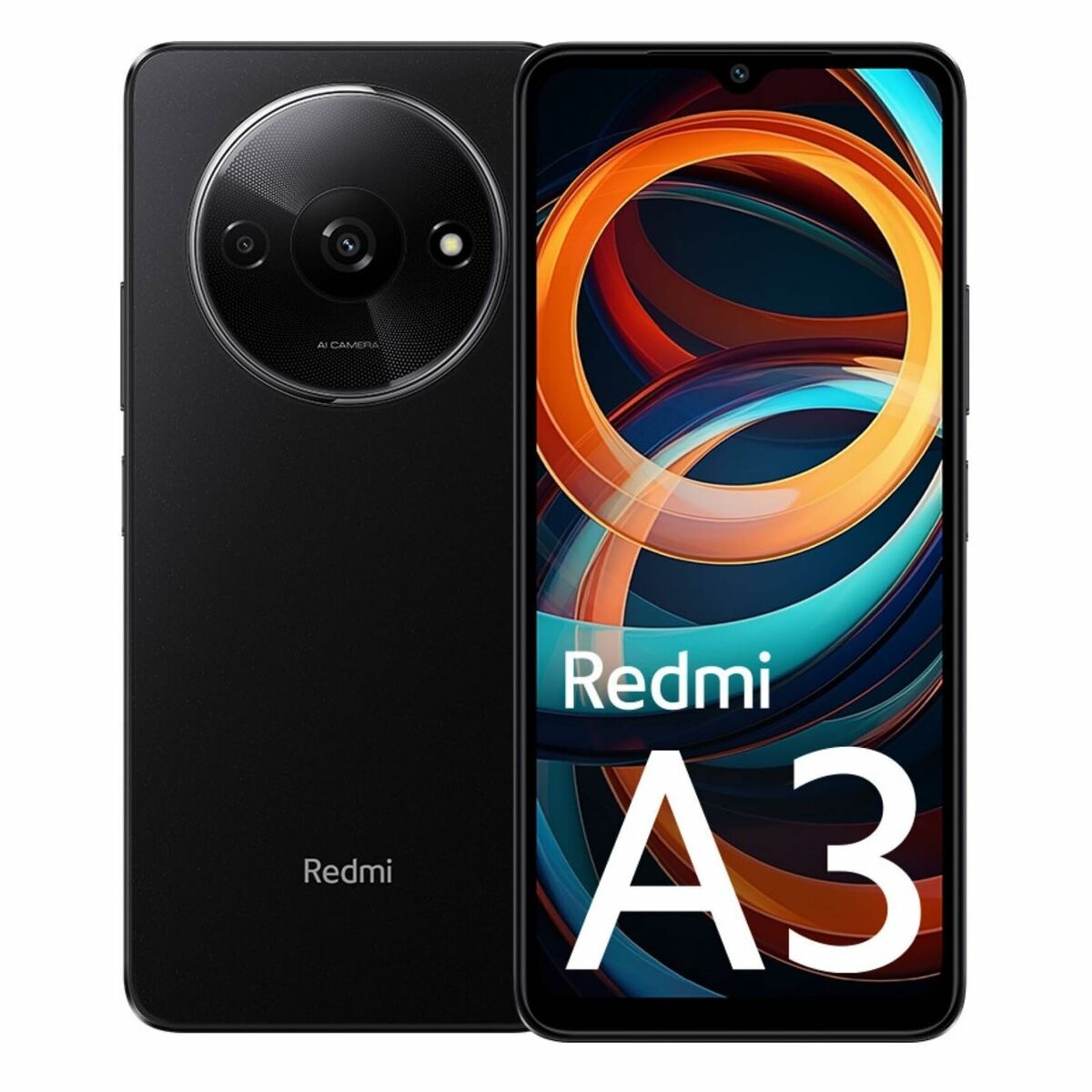 Smartphone Xiaomi Redmi A3 6,71" Octa Core Mediatek Helio G36 4 GB RAM 128 GB Preto