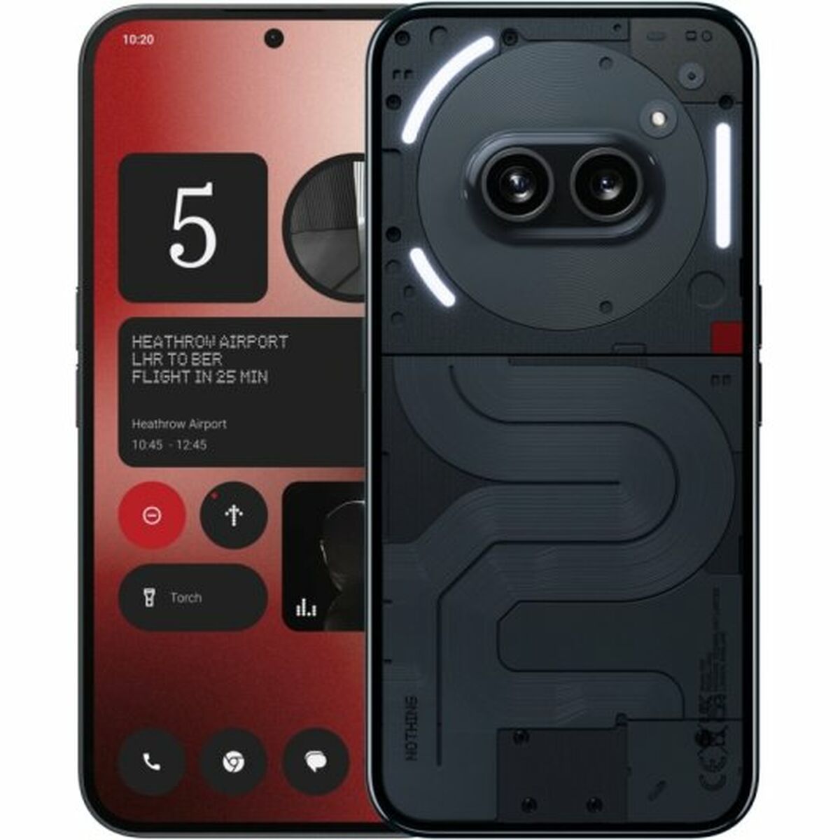 Smartphone Nothing Phone (2a) 6,7" 8 GB RAM 128 GB Preto