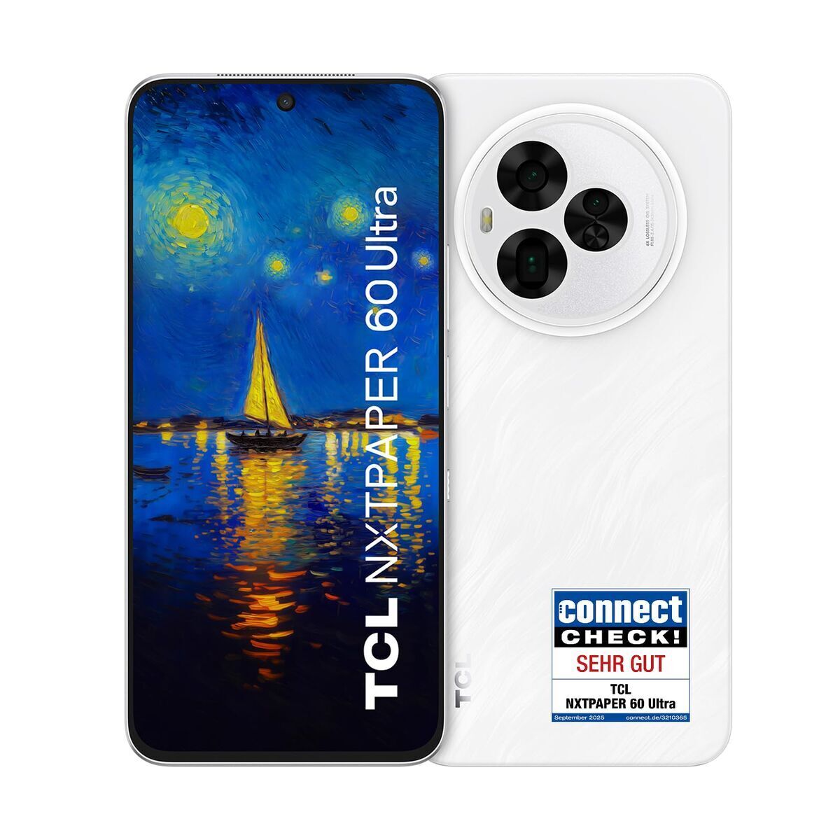 Smartphone TCL NXTPAPER 60 Ultra 5G 7,2" Octa Core Mediatek Dimensity 7400 12 GB RAM 512 GB Branco