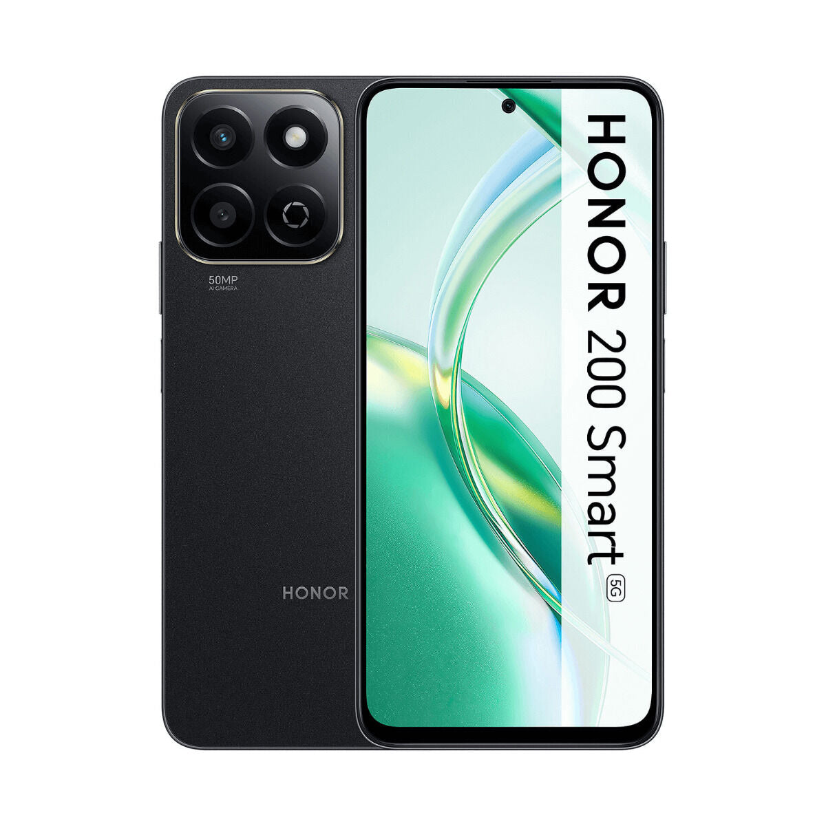 Smartphone Honor Honor 200 Smart 5G 6,7" 6,8" Octa Core 4 GB RAM 256 GB Preto