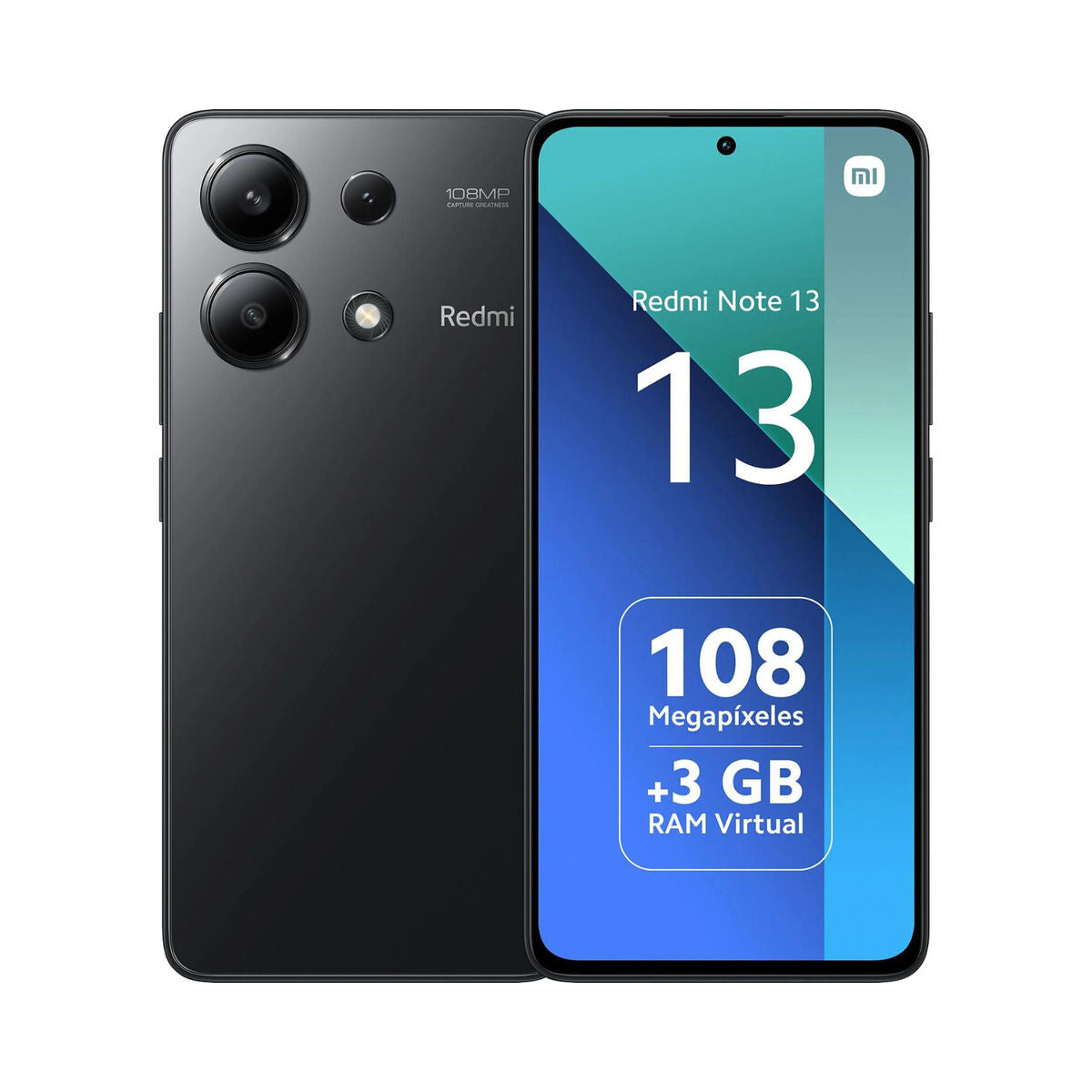 Smartphone Xiaomi Redmi Note 13 4G 6,4" 6 GB RAM 128 GB Preto QUALCOMM SNAPDRAGON 685