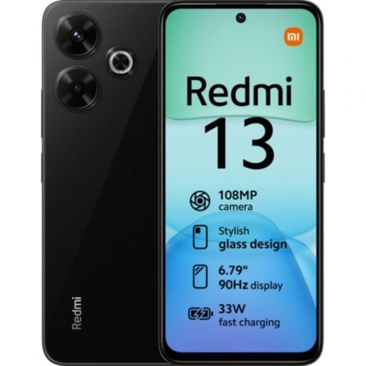 Smartphone Xiaomi Redmi 13 6,79" 6 GB RAM 128 GB Preto