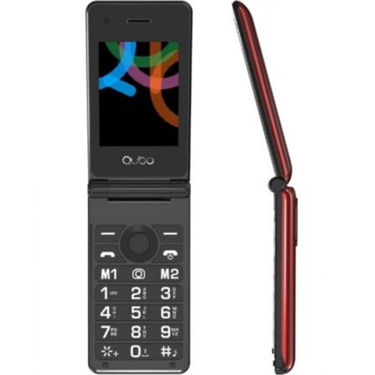 Telefone Móvel para Idosos Qubo X-28RD 2,8"