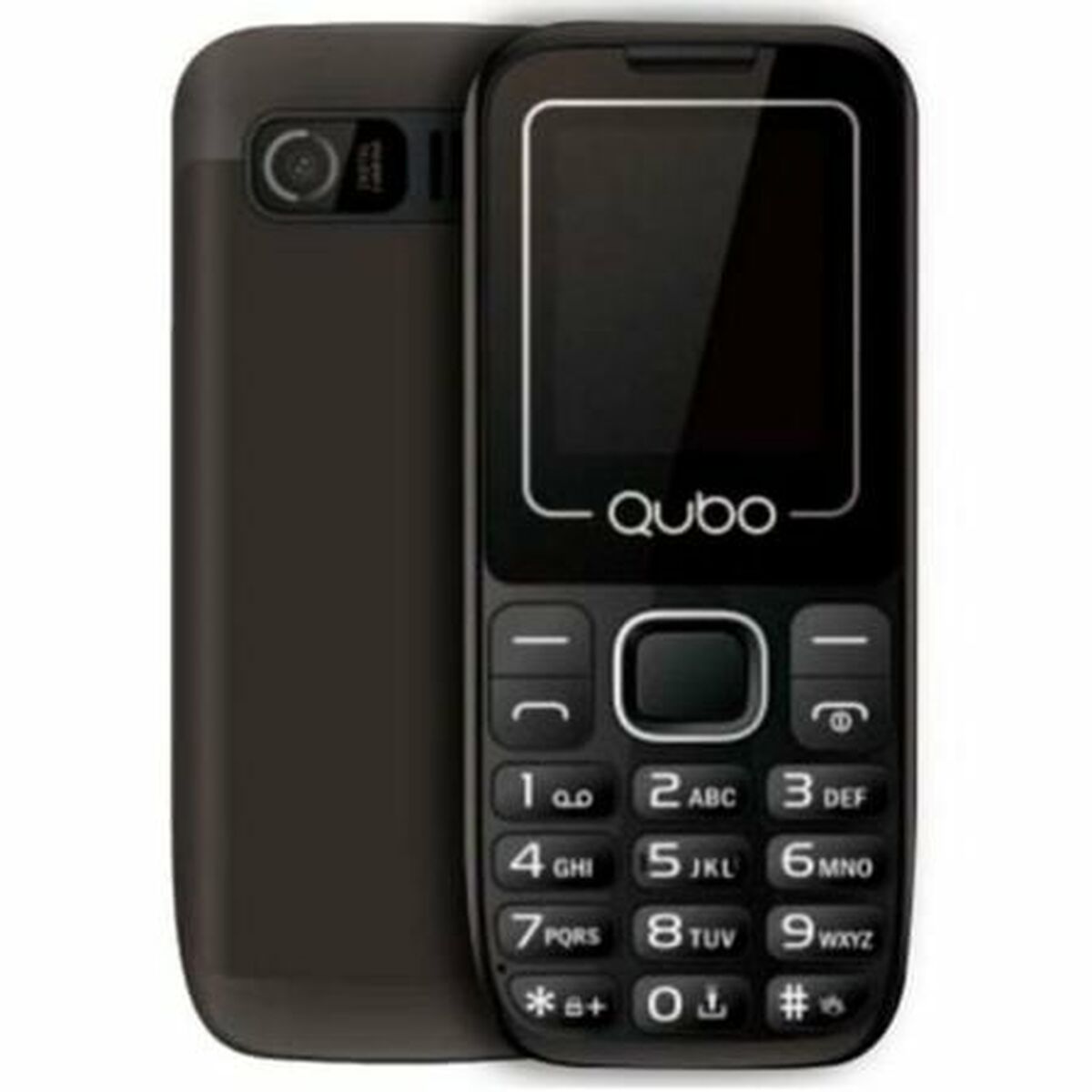 Telefone Móvel para Idosos Qubo P-180BK 1,75" 32 MB